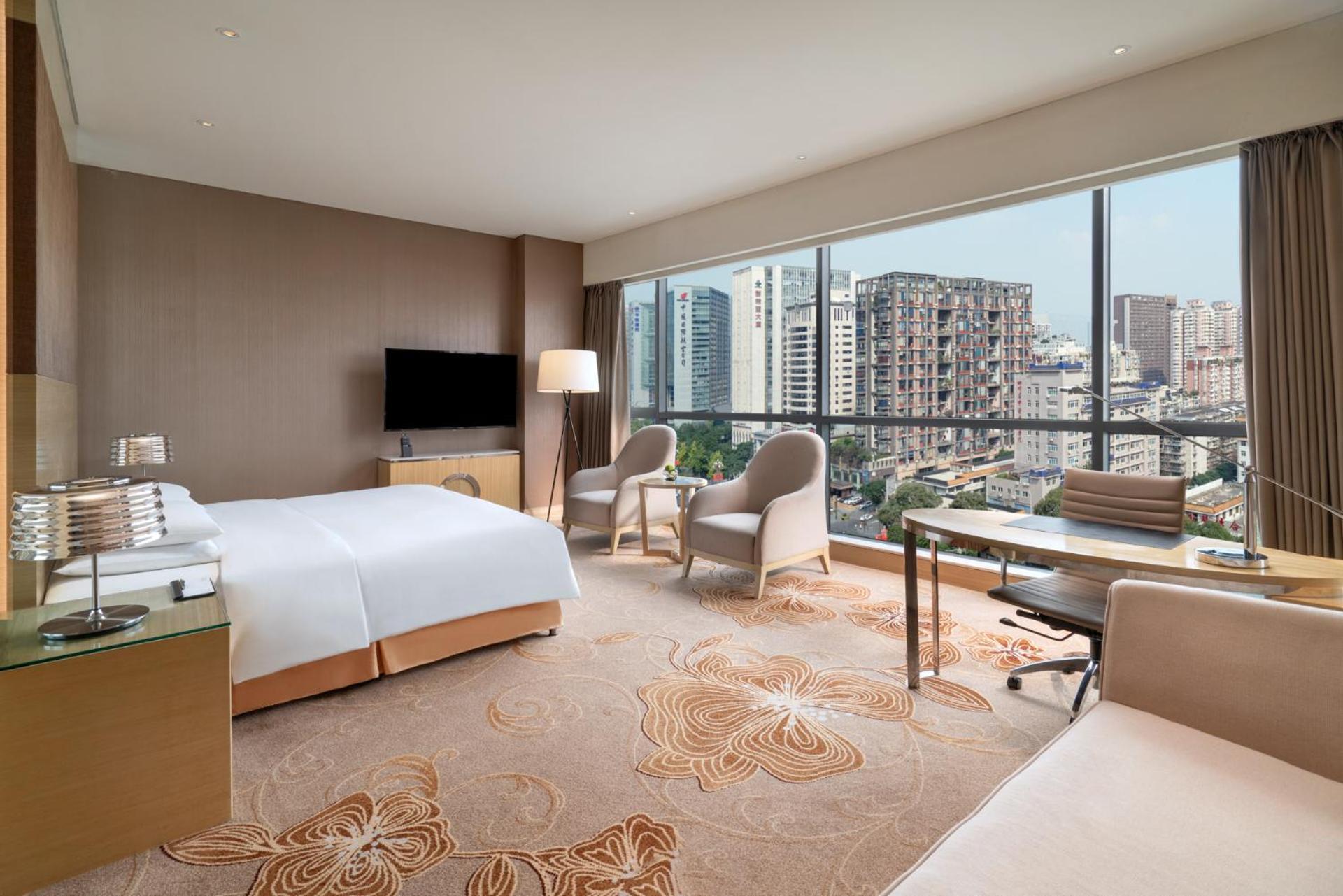 Renaissance Chengdu Hotel Bagian luar foto